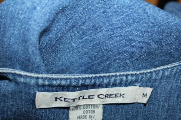 Rochie din jeans "Kettle Creek" anii '80