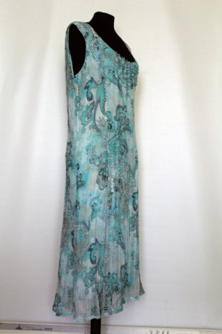 Rochie din voal plisat repro anii '70