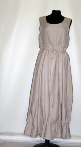 Rochie maxi grej Tricobel anii 90