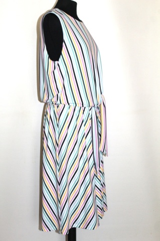 Rochie pastel în dungi Tommy Hilfiger – stil casual feminin - Img 4
