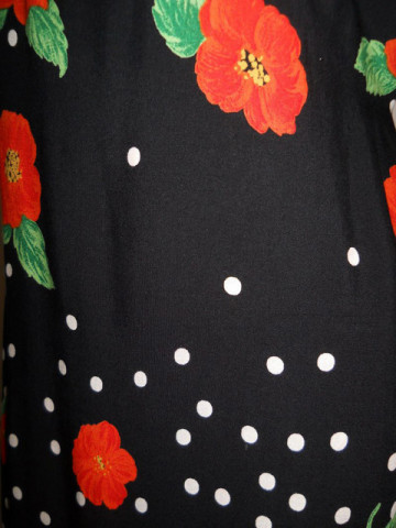 Rochie retro print maci anii '90 - Img 5