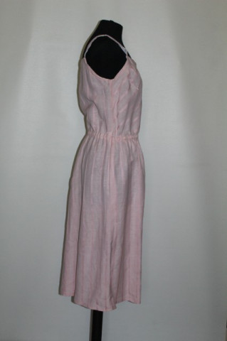 Rochie roz dungi ton pe ton anii '50