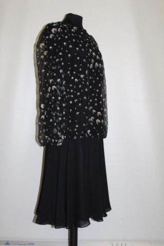 Rochie vintage de ocazie "Norman Berg" anii '70