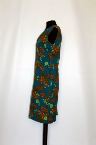 Rochie vintage print copaci anii '60
