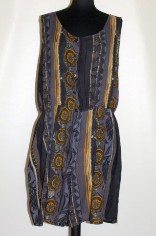 Salopetă jungle print anii 90