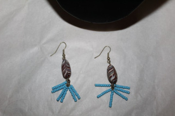 Set vintage turcoaz anii '70