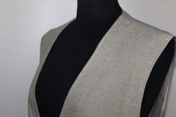 Vestă bărbătească retro Redpoint – anii ’80, stofă verde apă - Img 4