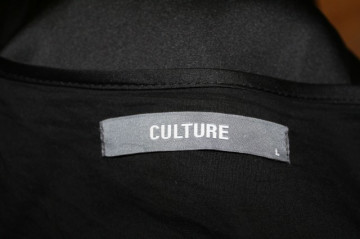 Bluza neagra de ocazie "Culture"