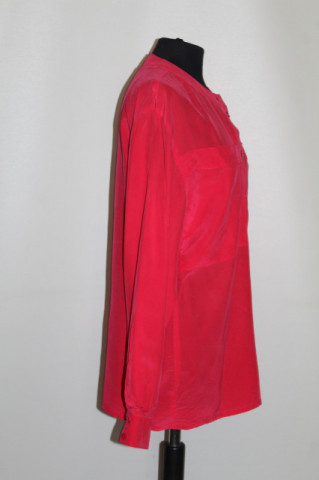 Cămașă Betty Barclay fucsia din mătase naturală – clasică anii ’80 - Img 2