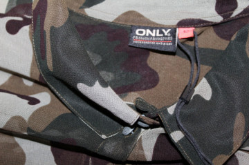 Cămașă chiffon cu print camuflaj – retro safari  - Img 6