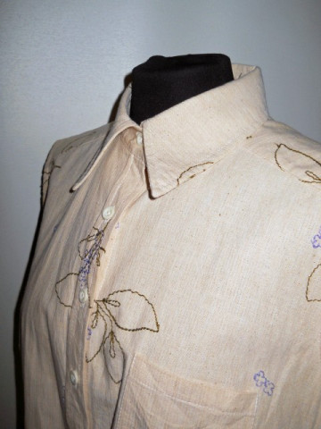 Camasa retro "Sahara Organics" anii '80