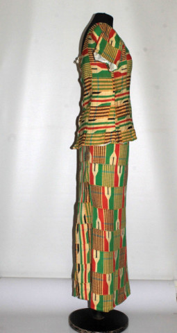 Costum vintage etnic din jacquard – retro chic anii ’80 - Img 2
