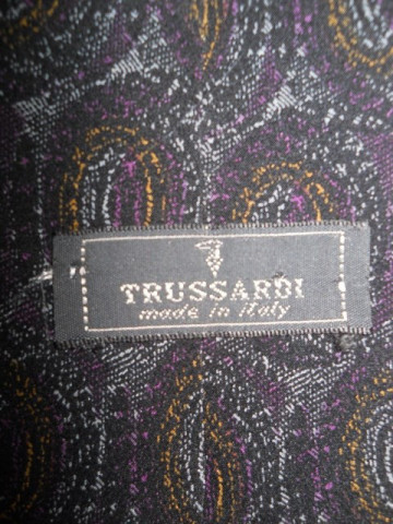 Cravata "Trussardi" anii '80