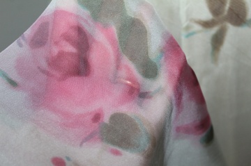 Fustă din mătase naturală Miss Sixty – print floral pastel, stil feminin - Img 6