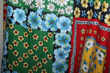 Fustă maxi vintage cu print floral Vera Mont – anii ’70 - Img 7