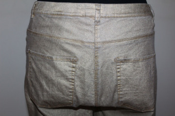 Jeans auriu retro – repro anii ’90, vibe grunge urban - Img 5