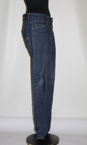 Jeans Guess – denim albastru închis, skinny talie medie-înaltă - Img 5