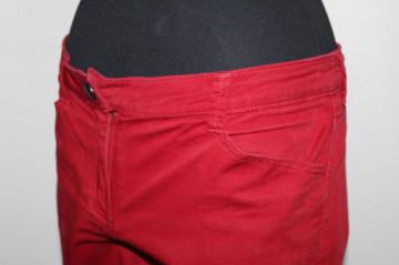 Jeans roșu vintage Kenzo – vibe retro casual ’90 - Img 4