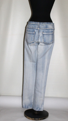 Jeggings denim bleu vintage – stil casual și confortabil - Img 4