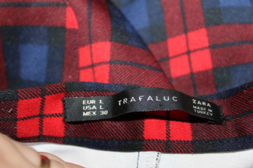 Pantaloni carouri repro anii 60