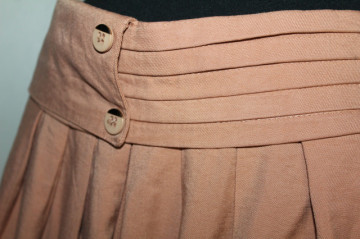 Pantaloni retro maro scorțișoară – anii ’80 - Img 5