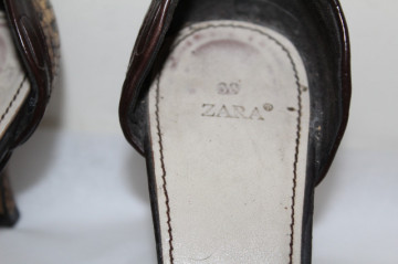 Pantofi print șarpe repro – vintage anii ’60 - Img 3