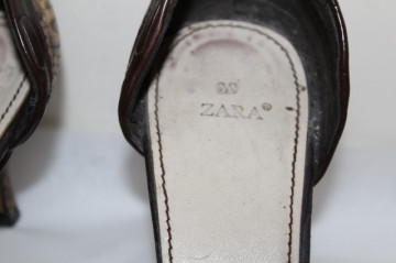 Pantofi print șarpe repro anii 60