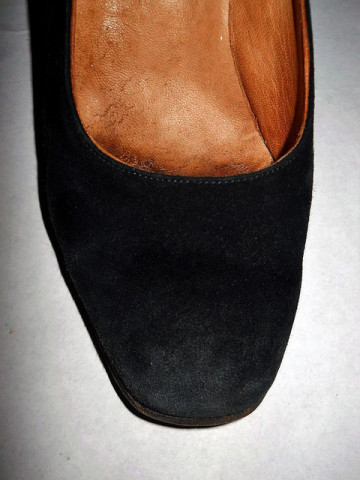 Pantofi vintage din antilopa  anii '30