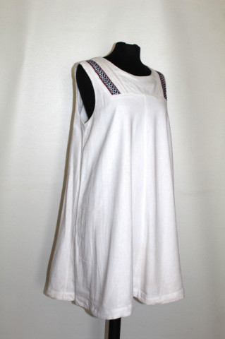 Rochie albă Tommy Hilfiger cu broderie - Img 4