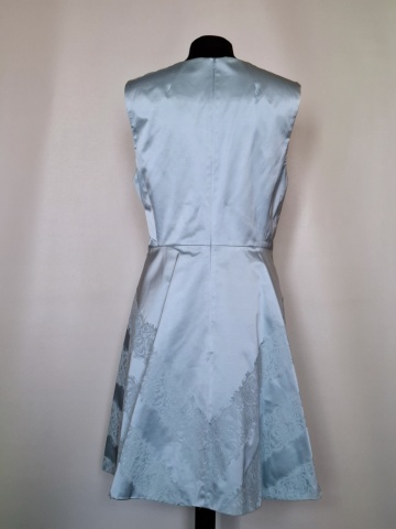 Rochie de ocazie bleu Karen Millen repro anii 60 - Img 3
