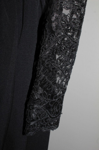 Rochie de seară cu bust din dantelă – repro anii ’70 - Img 7