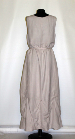 Rochie maxi grej Tricobel anii 90