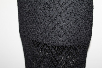 Rochie / overdress negru anii '90