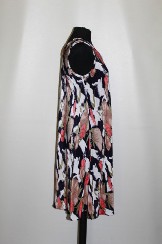 Rochie print floral stilizat – vintage anii ’90 - Img 2