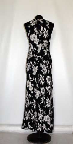 Rochie retro maxi "All That Jazz" anii '80 - 90 - Img 3