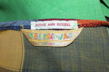 Rochie vintage 'Ruthie Ann Russell" anii '60