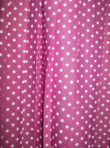 Rochie violet orhidee print buline anii '70