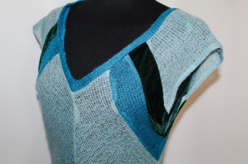 Bluza asimetrica "Designers Remix Collection"