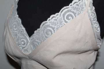 Bluză crem cu ornamente de dantelă – Noa Noa anii ’90 - Img 7