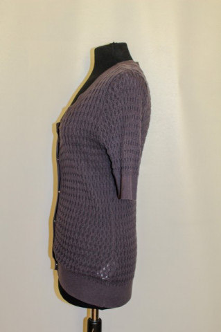 Bluza tricotata gri repro anii '60