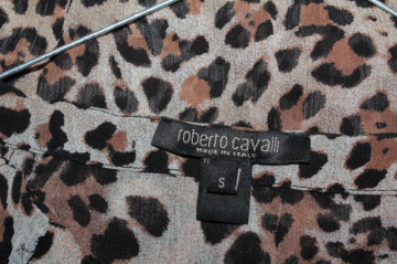 Bluză vintage animal print Roberto Cavalli – anii ’90 - Img 7