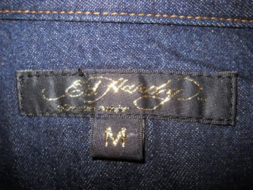 Camasa retro jeans "Christian Audigier"