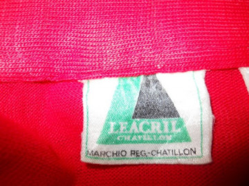 Camasa vintage "Leacril Chantillon" rosie anii '60
