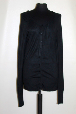 Cardigan negru New Look – retro casual
