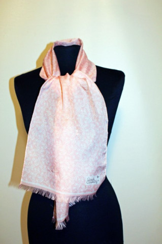 Esarfa vintage "Sarah Coventry" anii '70