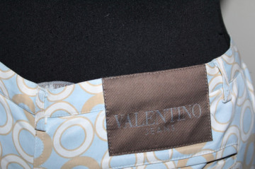 Pantaloni Valentino Jeans pastel cu cerculețe – stil retro elegant - Img 4
