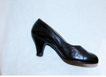 Pantofi negri "Filt" anii '40