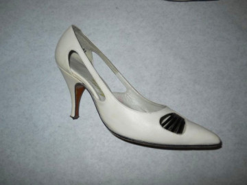 Pantofi vintage bicolori anii '50 - '60