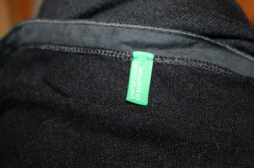 Pulover negru Benetton