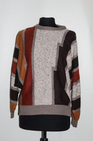 Pulover retro "Albee" anii '80